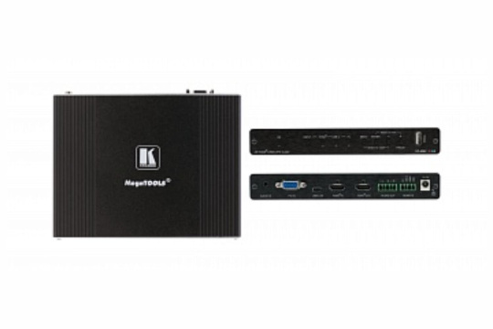  Фото масштабатор kramer vp-426c vga / yuv, hdmi и usb-c в hdmi; поддержка 4к60 4:4:4 - фото 1