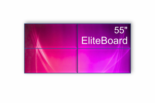 Изображение Видеостена 2x2 EliteBoard 55" BA-55F7