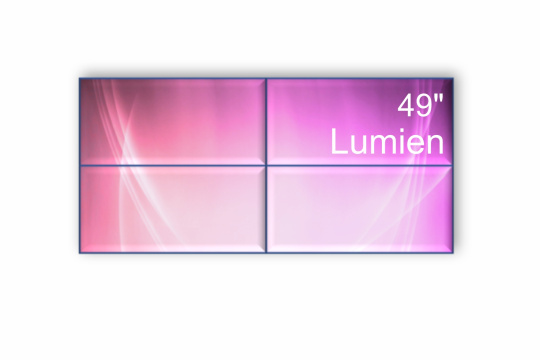  Фото видеостена 2x2 lumien 49" lmw4935llru - фото 1