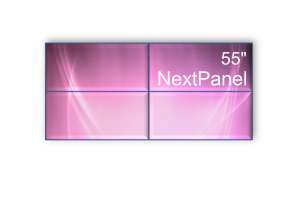 Фотография видеостена 2x2 nextpanel55w088 55" - фото 2  Фото видеостена 2x2 nextpanel55w088 55" - фото 2