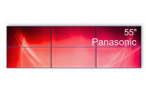 Фотография видеостена 3x2 panasonic 55" th-55vf2hw - фото 2  Фото видеостена 3x2 panasonic 55" th-55vf2hw - фото 2