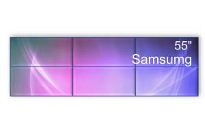  Фото видеостена 3x2 samsung 55" vh55t-e - фото 2