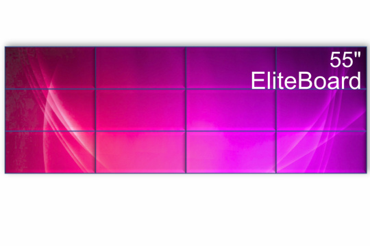 Изображение Видеостена 4x3 EliteBoard 55" BE-55F7